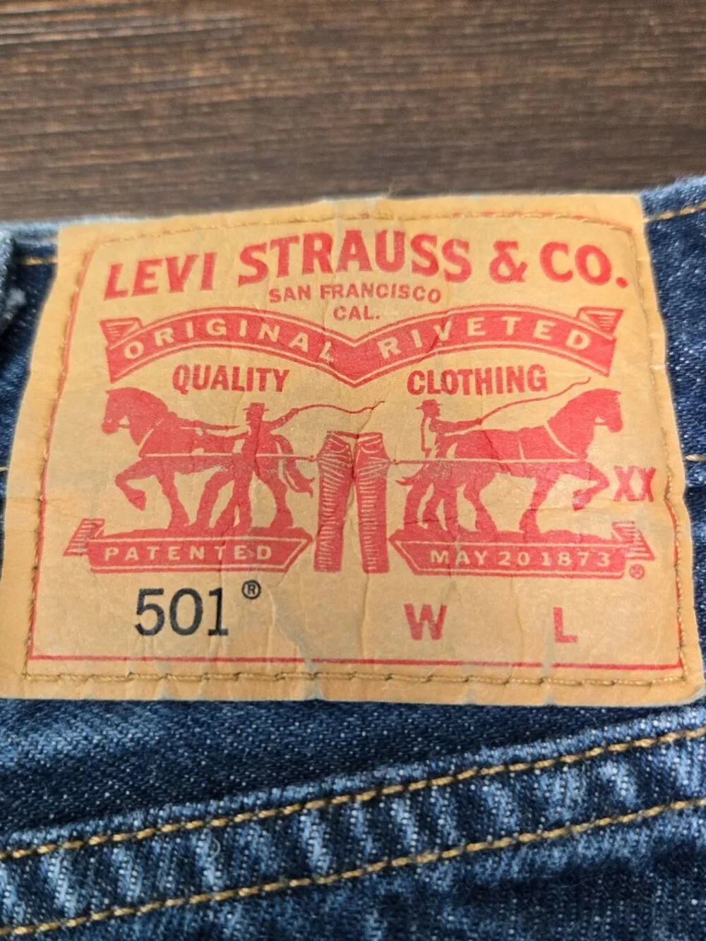 Lot of 2 Levis 501 Mens Jeans 36x34 Original Fit Blue Denim Button Fly Bundle